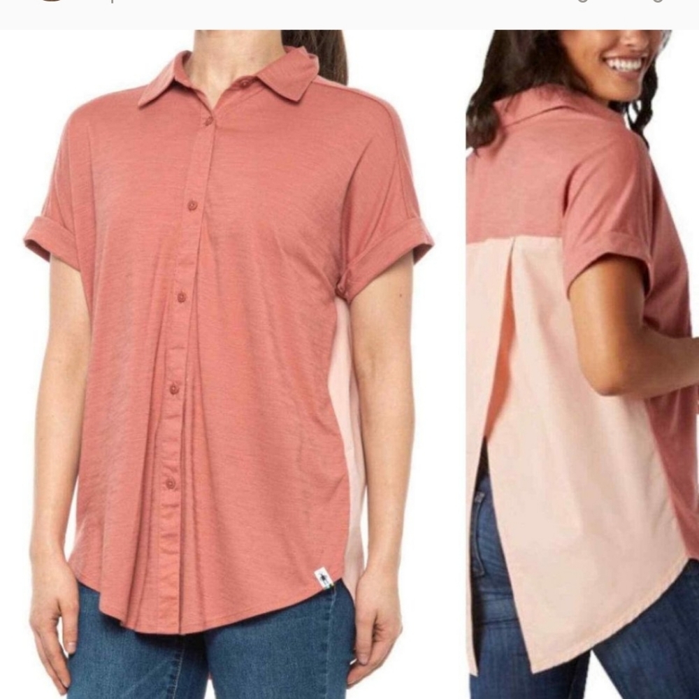 Smartwool Button Down Shirt With Ventilated Back - image 1